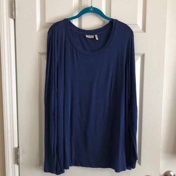 LOGO by Lori Goldstein Tops - LOGO LONG SLEEVE T SHIRT